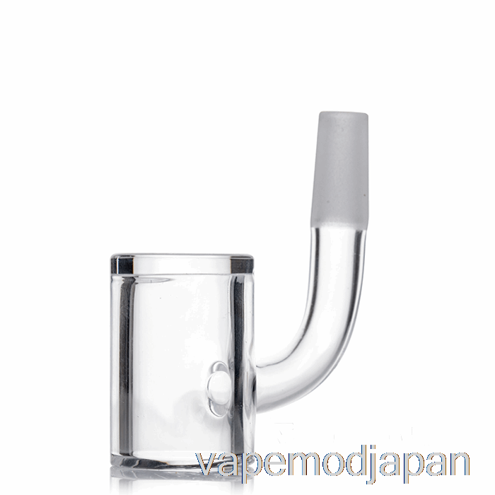 VAPE JAPAN MJ アーセナル 10mm プレミアム クォーツ ラージ バケット バンガー シルバー - ハーフウェルド